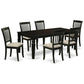 Dining Room Set Black LGDA7 - BLK - C By East West Furniture | Dining Sets | Modishstore - 2