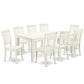 Dining Room Set Linen White LGDA9-LWH-W By East West Furniture | Dining Sets | Modishstore - 2