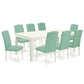 Dining Room Set Linen White LGEN9-LWH-57 By East West Furniture | Dining Sets | Modishstore - 2