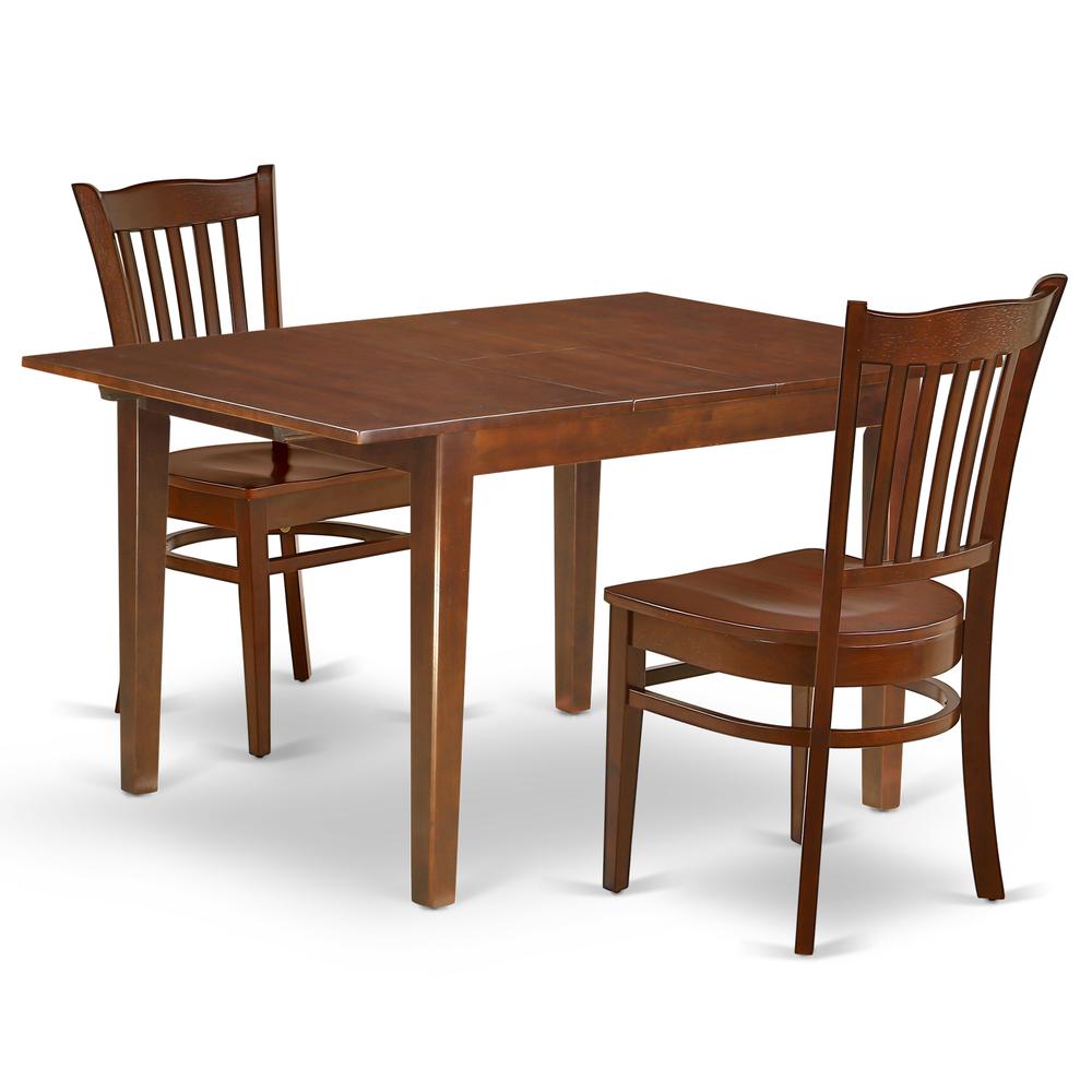 Dining Room Set Mahogany MLGR3-MAH-W By East West Furniture | Dining Sets | Modishstore - 2