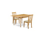 Dining Room Set Oak MZAN3 - OAK - C By East West Furniture | Dining Sets | Modishstore - 2