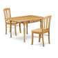 Dining Room Set Oak MZDL3 - OAK - W By East West Furniture | Dining Sets | Modishstore - 2