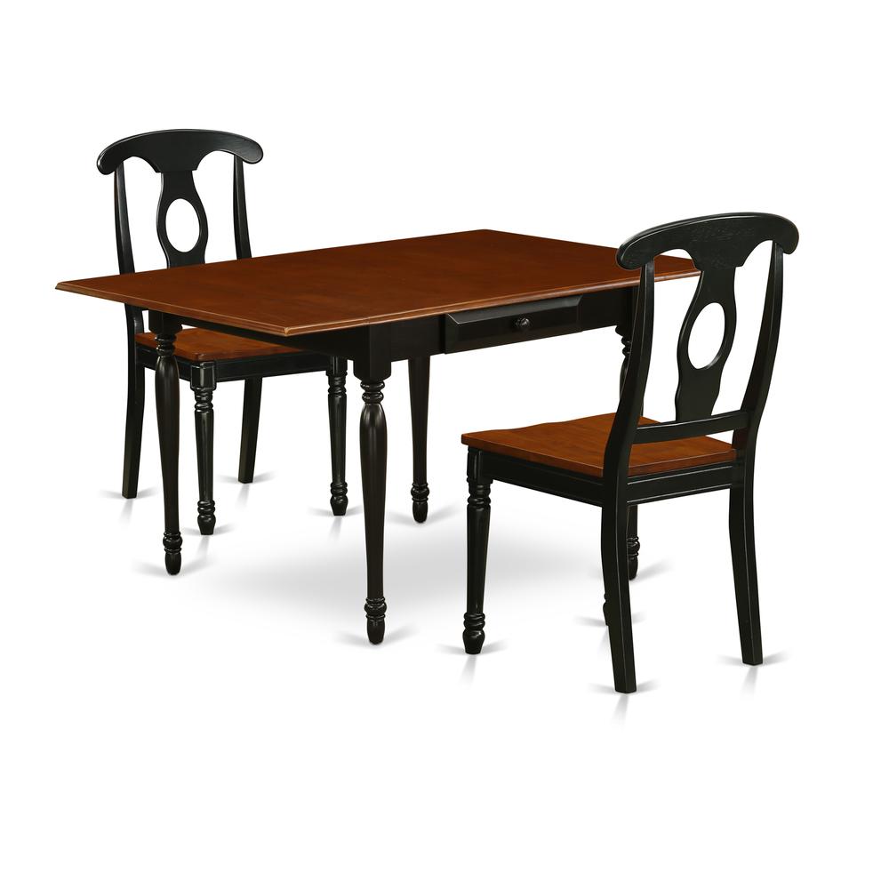 Dining Room Set Black & Cherry MZKE3 - BCH - W By East West Furniture | Dining Sets | Modishstore - 2