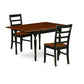 Dining Room Set Black & Cherry MZPF3 - BCH - W By East West Furniture | Dining Sets | Modishstore - 2