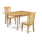 Dining Room Set Oak MZPO3 - OAK - C By East West Furniture | Dining Sets | Modishstore - 2