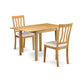 Dining Room Set Oak NDAN3 - OAK - LC By East West Furniture | Dining Sets | Modishstore - 2