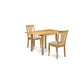 Dining Room Set Oak NDAV3 - OAK - C By East West Furniture | Dining Sets | Modishstore - 2