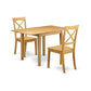 Dining Room Set Oak NDBO3 - OAK - W By East West Furniture | Dining Sets | Modishstore - 2
