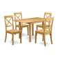 Dining Room Set Oak NDBO5 - OAK - W By East West Furniture | Dining Sets | Modishstore - 2