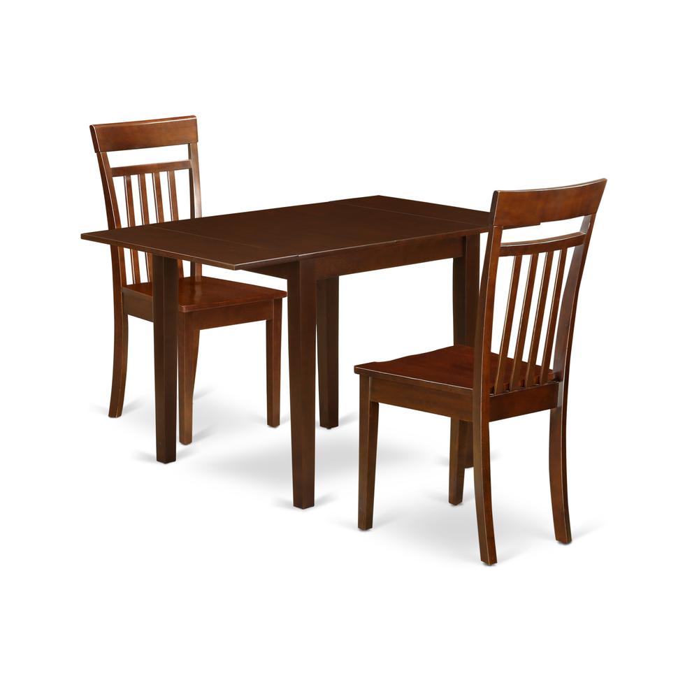 Dining Room Set Mahogany NDCA3 - MAH - W By East West Furniture | Dining Sets | Modishstore - 2