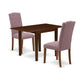 Dining Room Set Mahogany NDCE3-MAH-10 By East West Furniture | Dining Sets | Modishstore - 2