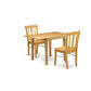 Dining Room Set Oak NDDL3 - OAK - W By East West Furniture | Dining Sets | Modishstore - 2