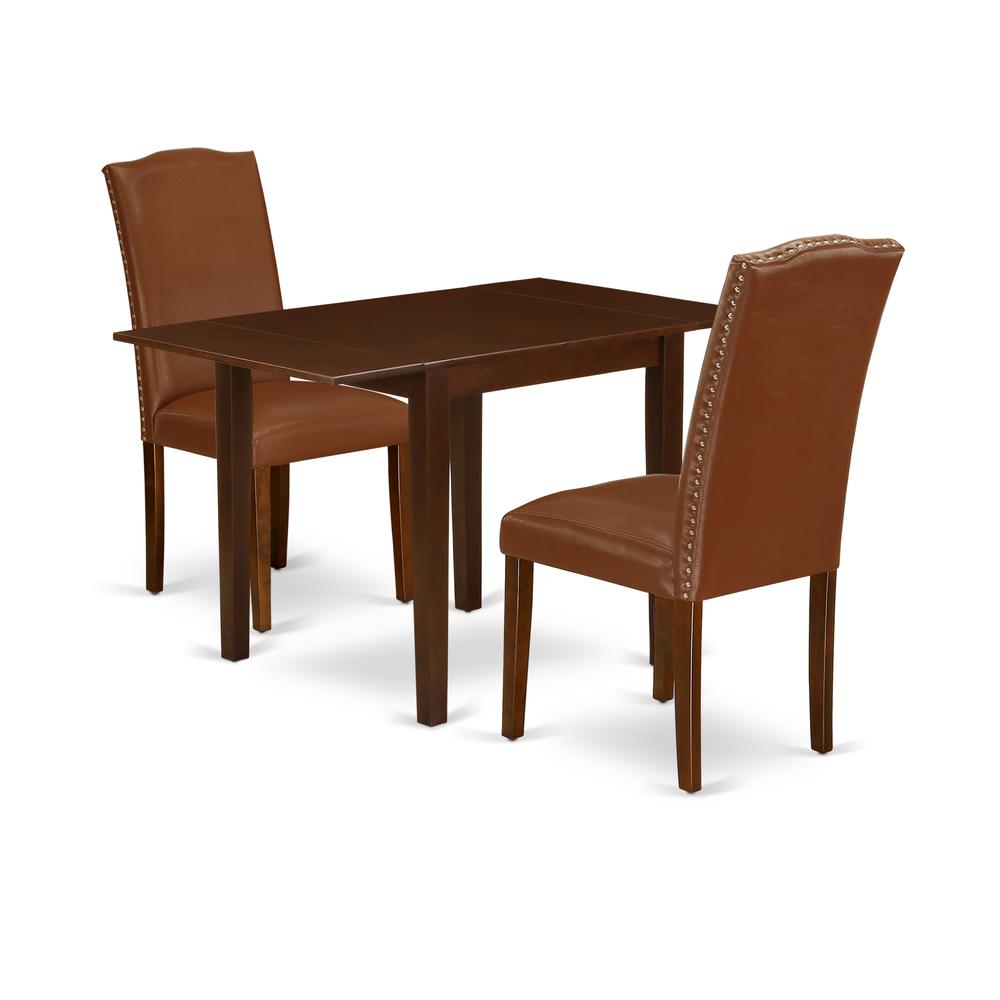 Dining Room Set Mahogany NDEN3-MAH-66 By East West Furniture | Dining Sets | Modishstore - 2