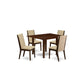 Dining Room Set Mahogany NDLA5 - MAH - 04 By East West Furniture | Dining Sets | Modishstore - 2