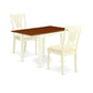 Dining Room Set Buttermilk & Cherry NDPL3 - WHI - C By East West Furniture | Dining Sets | Modishstore - 2