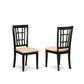 Dining Table - Dining Chairs NONI5 - BLK - C By East West Furniture | Dining Sets | Modishstore - 4