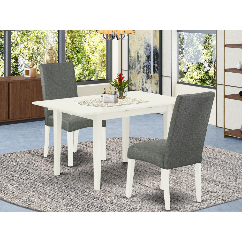 Dining Table - Dining Chairs NODR3 - LWH - 07 By East West Furniture | Dining Sets | Modishstore - 2