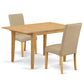 Dining Room Set Oak NODR3 - OAK - 16 By East West Furniture | Dining Sets | Modishstore - 2