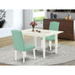 Dining Table - Parson Chairs NOEN3 - LWH - 57 By East West Furniture | Dining Sets | Modishstore - 2
