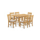 Dining Room Set Oak NOFK7-OAK-C By East West Furniture | Dining Sets | Modishstore - 2
