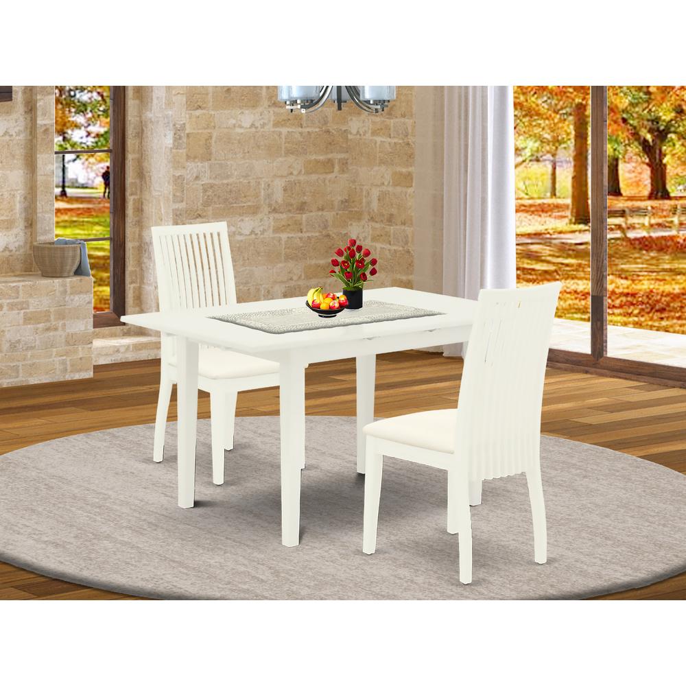 Dining Table - Dining Chairs NOIP3 - LWH - C By East West Furniture | Dining Sets | Modishstore - 2