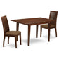 Dining Room Set Mahogany NOIP3-MAH-C By East West Furniture | Dining Sets | Modishstore - 2