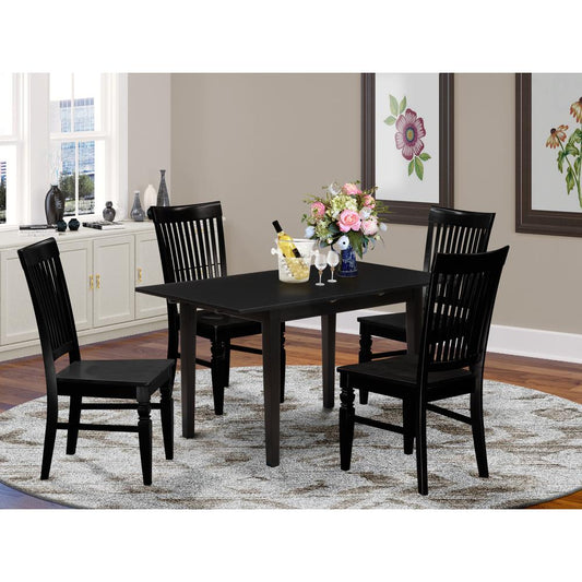Dining Room Set Mahogany NDCA3 - MAH - LC By East West Furniture | Dining Sets | Modishstore - 2