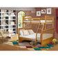 Youth Bunk Bed Oak ODB-09-W By East West Furniture | Beds | Modishstore - 2