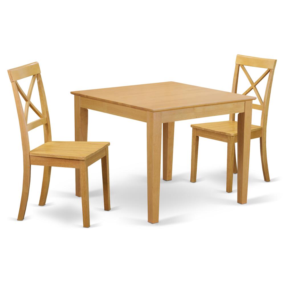 Dining Room Set Oak OXBO3-OAK-W By East West Furniture | Dining Sets | Modishstore - 2