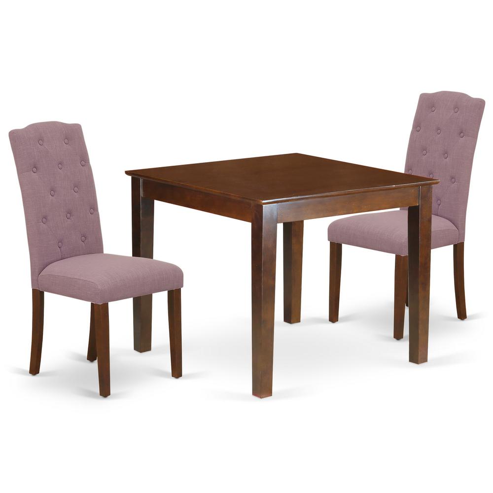 Dining Room Set Mahogany OXCE3-MAH-10 By East West Furniture | Dining Sets | Modishstore - 2