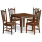 Dining Room Set Mahogany OXDO5-MAH-W By East West Furniture | Dining Sets | Modishstore - 2