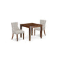 Dining Room Set Mahogany OXFR3-MAH-05 By East West Furniture | Dining Sets | Modishstore - 2