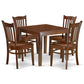 Dining Room Set Mahogany OXGR5-MAH-W By East West Furniture | Dining Sets | Modishstore - 2