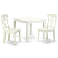 Dining Room Set Linen White OXKE3-LWH-W By East West Furniture | Dining Sets | Modishstore - 2