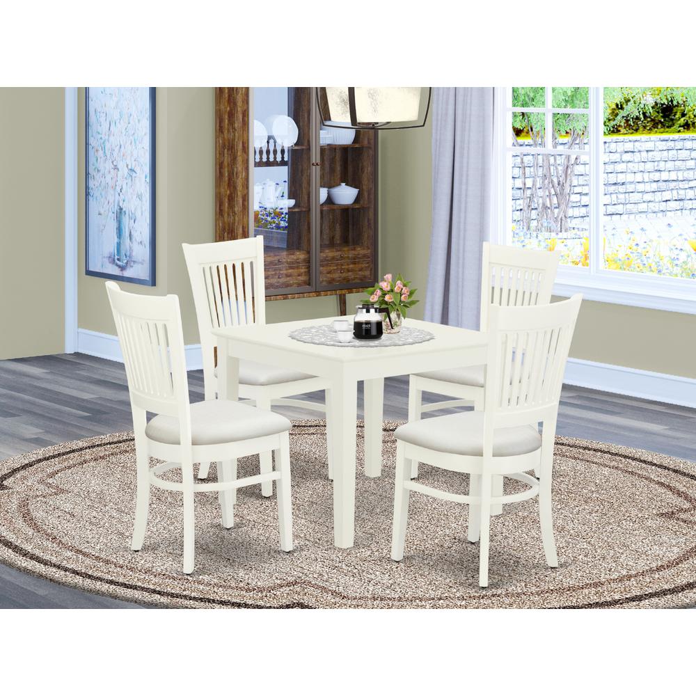 Dining Table - Dining Chairs OXVA5 - LWH - C By East West Furniture | Dining Sets | Modishstore - 2