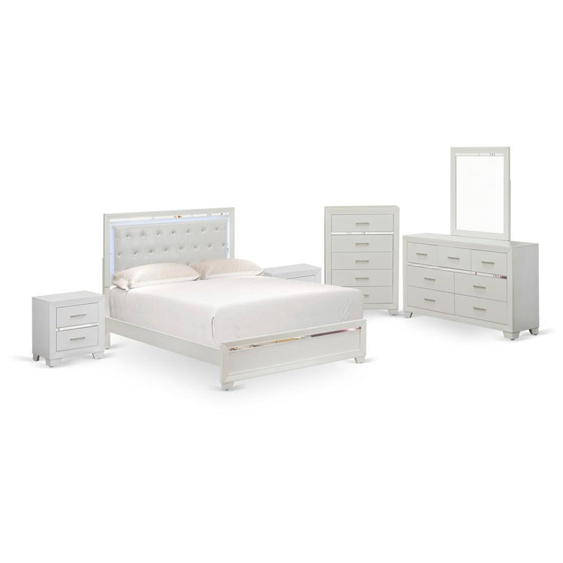 Pandora 6-Piece Bedroom Set By East West Furniture | Bedroom Sets | Modishstore