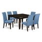 Dining Room Set Cappuccino PFBA7-CAP-21 By East West Furniture | Dining Sets | Modishstore - 2