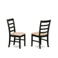 Dining Table - Dining Chairs NOPF3 - BLK - C By East West Furniture | Dining Sets | Modishstore - 4
