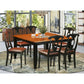 7 Pc Dining Room Set-Dining Table And 4 Wood Dining Chairs By East West Furniture | Dining Sets | Modishstore