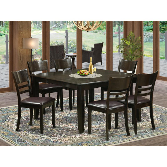 7 Pc Dining Set-Dinette Table With Leaf And 6 Kitchen Chairs. By East West Furniture | Dining Sets | Modishstore