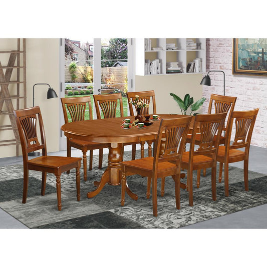 9 Pc Dining Room Set For 8-Dining Table And 8 Dining Chairs By East West Furniture | Dining Sets | Modishstore