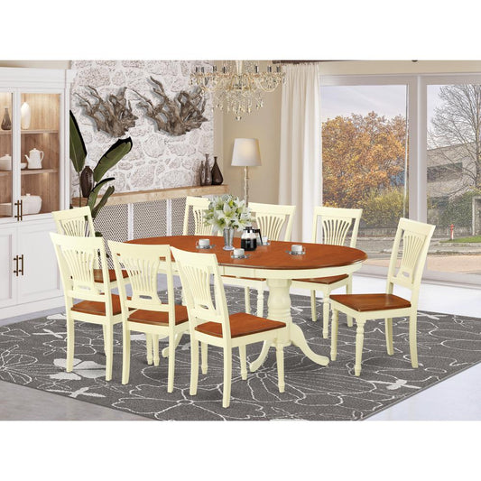 9 Pc Dining Set-Dining Table Plus 8 Dining Chairs By East West Furniture | Dining Sets | Modishstore