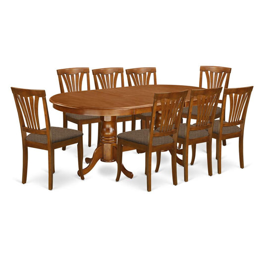 5 Pc Dining Room Set-Dining Table With 4 Kitchen Chairs By East West Furniture | Dining Sets | Modishstore