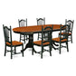 Dining Room Set Black & Cherry PLDO7-BCH-W By East West Furniture | Dining Sets | Modishstore - 2