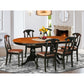 7 Pc Dining Room Set-Dining Table With 6 Wooden Dining Chairs By East West Furniture - Plke7-Bch-Lc | Dining Sets | Modishstore