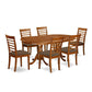 7 Pc Dining Room Set-Dining Table With 6 Kitchen Chairs By East West Furniture | Dining Sets | Modishstore