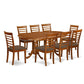 9 Pc Dining Room Set-Dining Table Plus 8 Dining Chairs By East West Furniture - Plml9-Sbr-C | Dining Sets | Modishstore