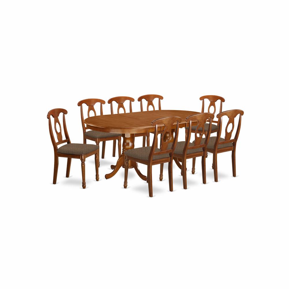 9 Pc Formal Dining Room Set-Dining Table With 8 Dinette Chairs By East West Furniture | Dining Sets | Modishstore