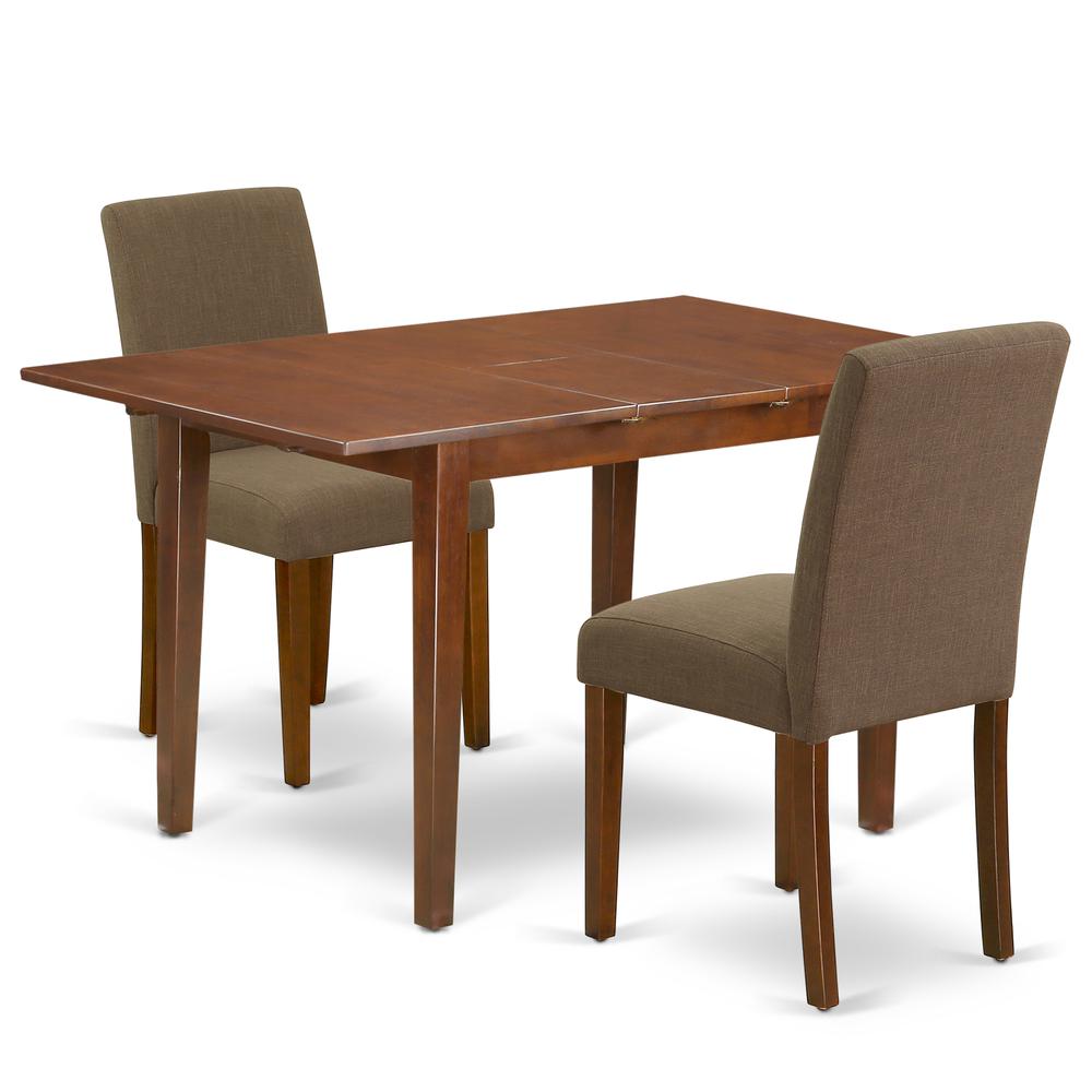 Dining Room Set Mahogany PSAB3-MAH-18 By East West Furniture | Dining Sets | Modishstore - 2