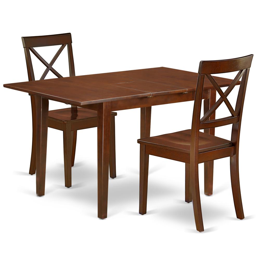 Dining Room Set Mahogany PSBO3-MAH-W By East West Furniture | Dining Sets | Modishstore - 2
